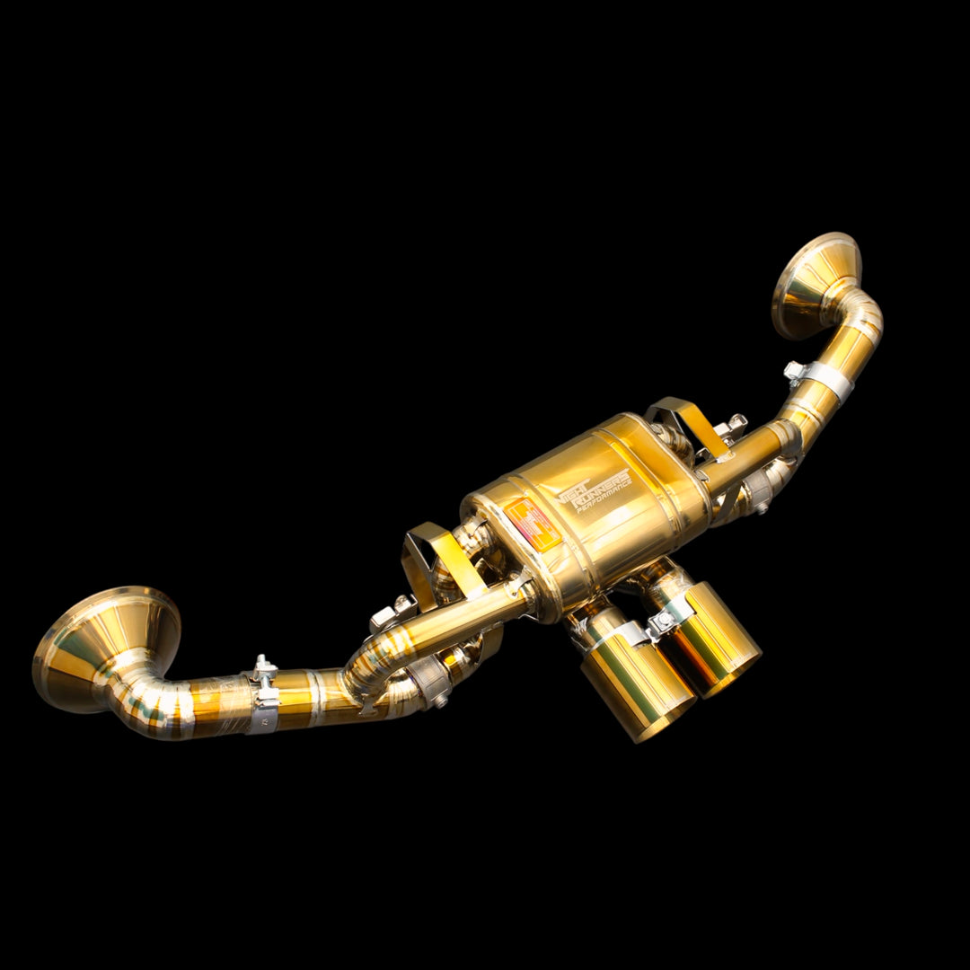 Valved Titanium Exhaust System for Porsche 992 GT3/RS