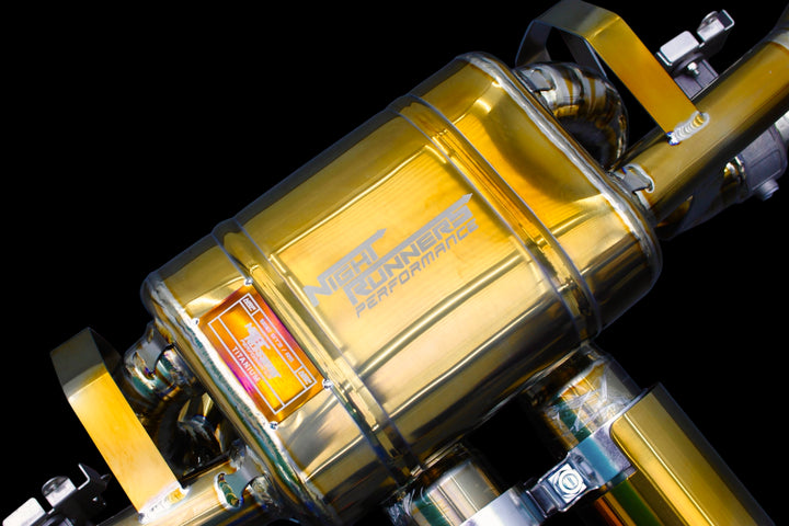 Valved Titanium Exhaust System for Porsche 992 GT3/RS