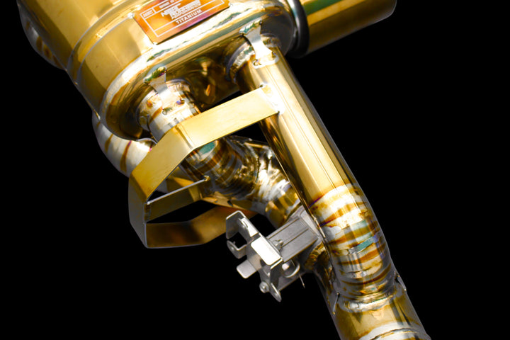 Valved Titanium Exhaust System for Porsche 992 GT3/RS