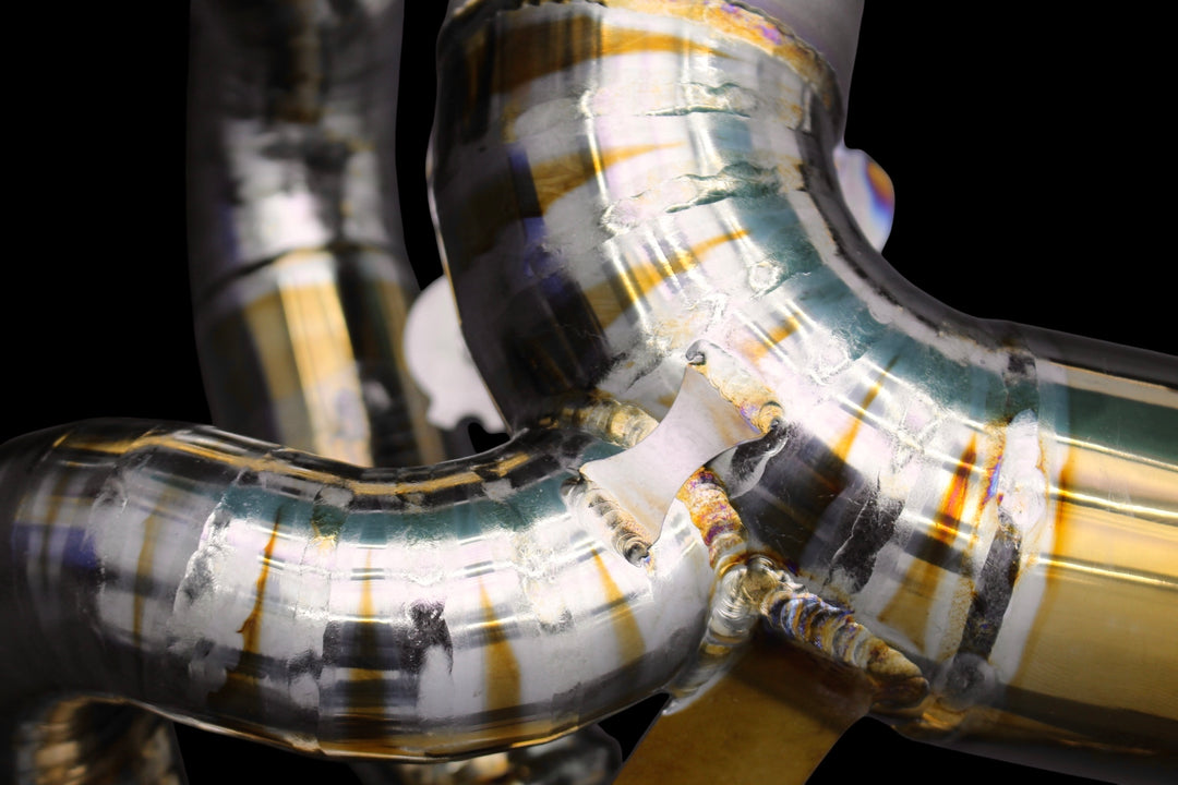 Valved Titanium Exhaust System for Porsche 992 GT3/RS