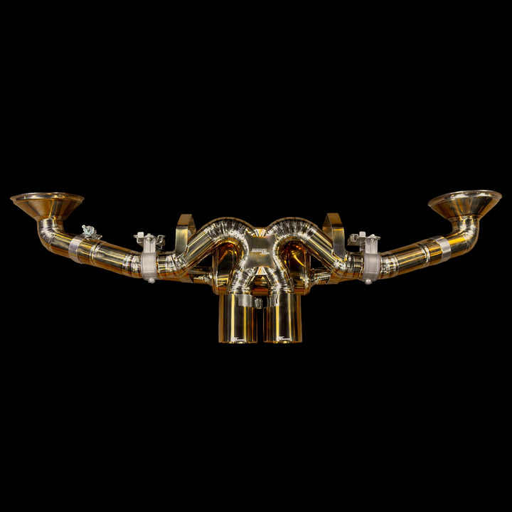 Valved Titanium Exhaust System for Porsche 992 GT3/RS